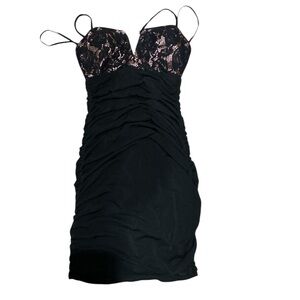 JCPenney Black Sequin Mini Dress